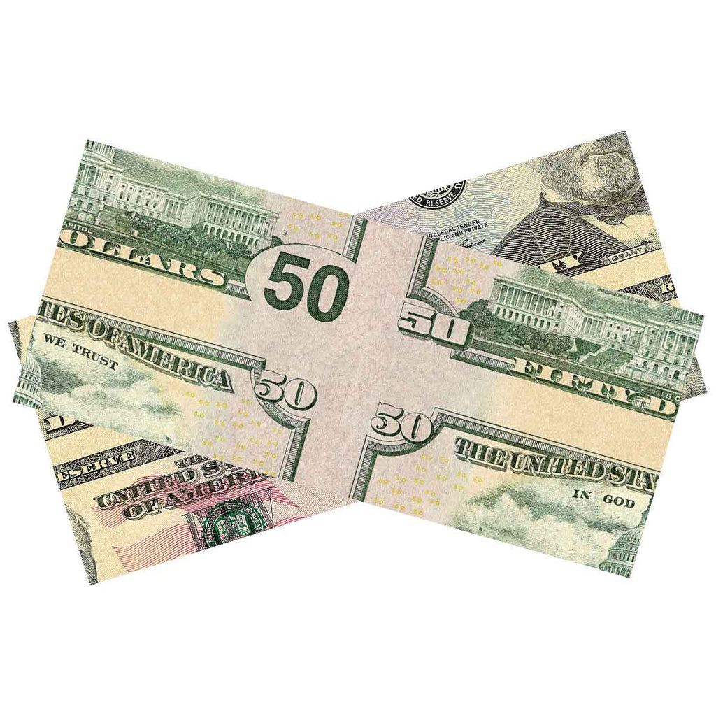 $50 Mis-Made Bill for Magicians