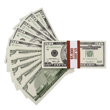 $5,000 Full Print 2000 Series Stack