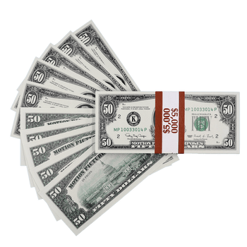 $5,000 Full Print 1990 Series Stack