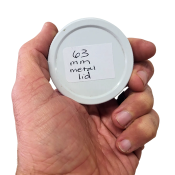 63mm Metal Jar Lid