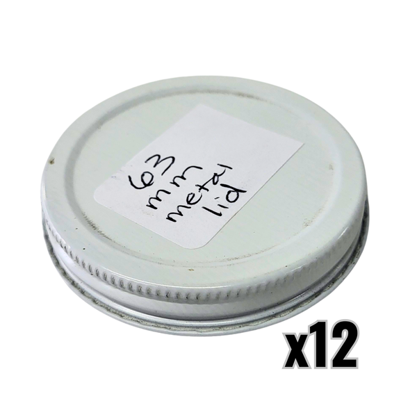 63mm Metal Jar Lid