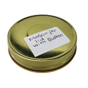 70 mm Mason Canning Jar Lid - Gold