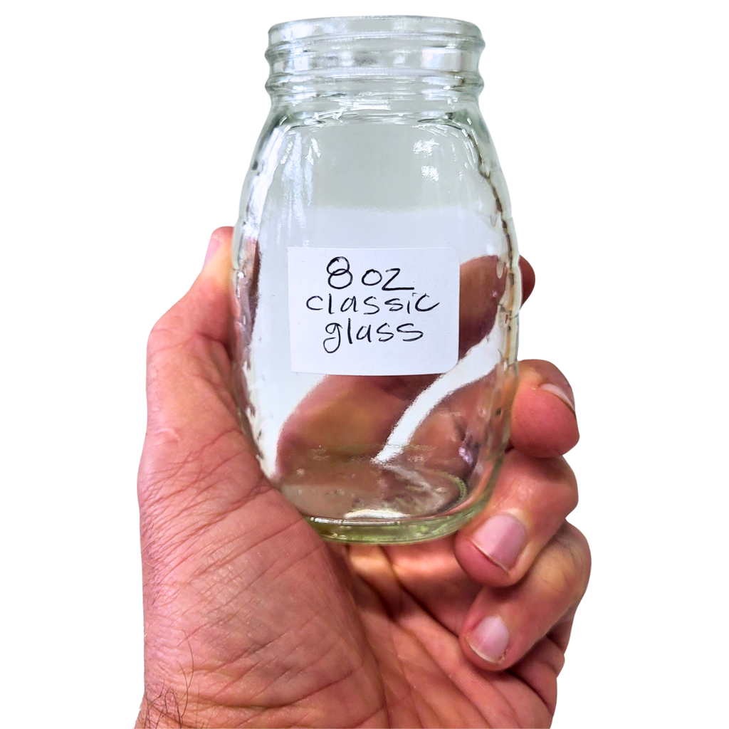 8 oz Glass Classic Honey Jar