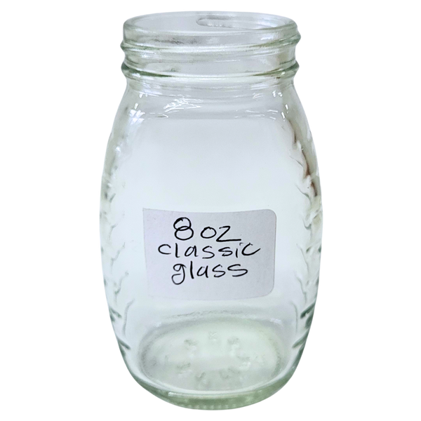 8 oz Glass Classic Honey Jar