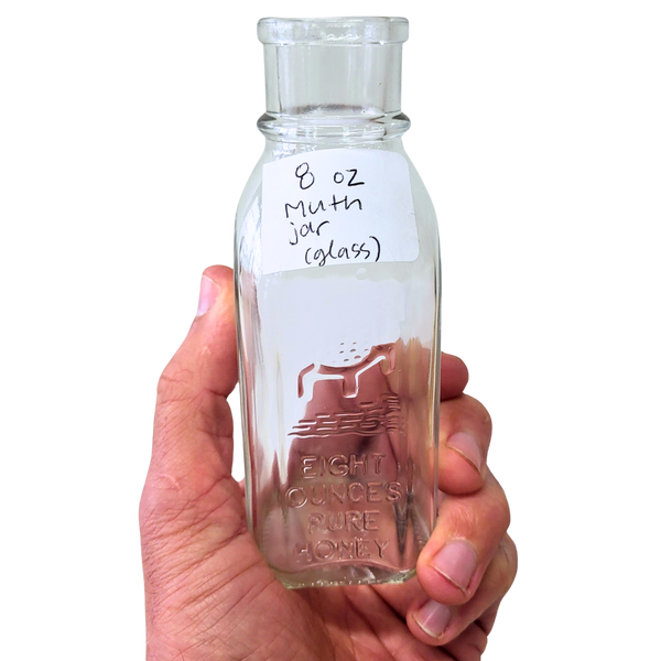 8 oz Glass Muth Jar