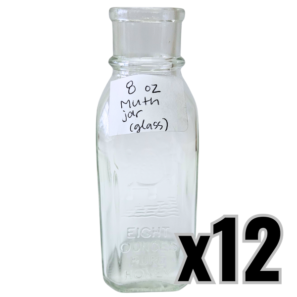 8 oz Glass Muth Jar