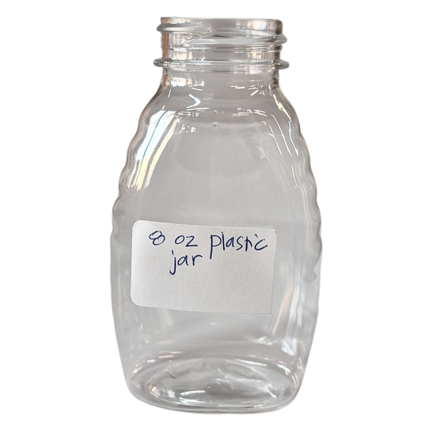 8 oz Plastic Classic Honey Jars