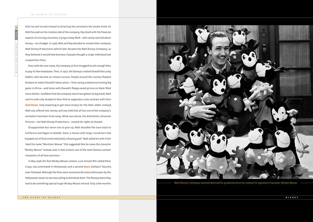 Built for Success: The Story of Disney by The Creative Company Shop