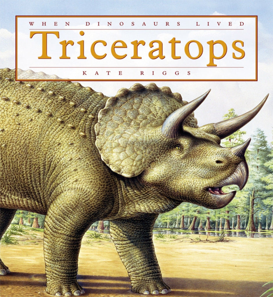 When Dinosaurs Lived: Tricertops by The Creative Company Shop