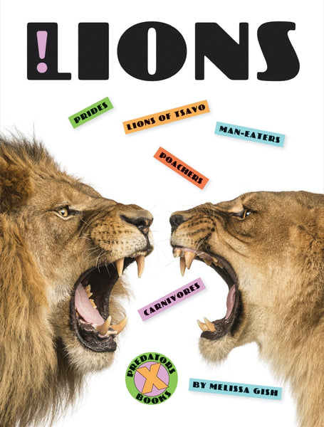 X-Books: Predators: Lions by The Creative Company Shop