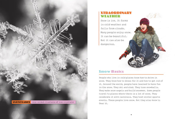 X-Books: Weather: Snow by The Creative Company Shop
