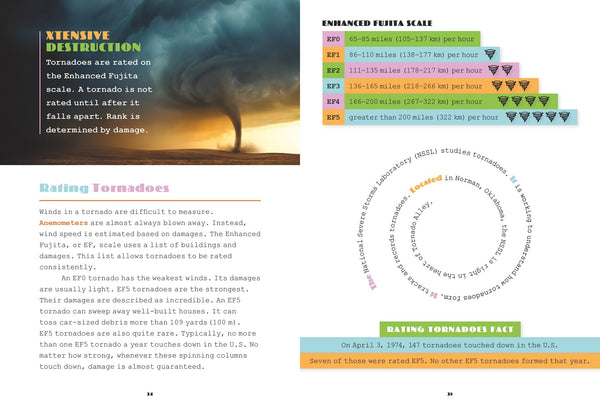 X-Books: Weather: Tornadoes by The Creative Company Shop