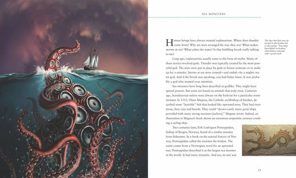 Enduring Mysteries: Sea Monsters by The Creative Company Shop
