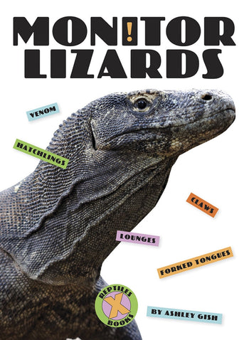 X-Books: Reptiles: Monitor Lizards by The Creative Company Shop