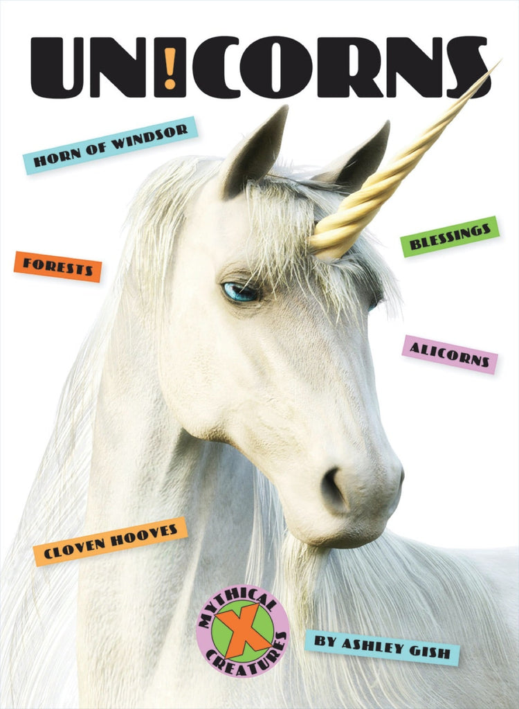 X-Books: Mythical Creatures: Unicorns by The Creative Company Shop