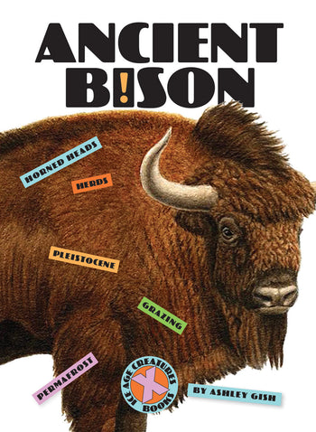 X-Books: Ice Age Creatures: Ancient Bison by The Creative Company Shop