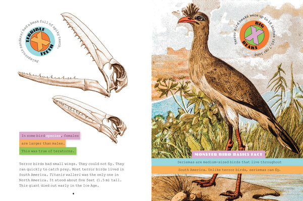 X-Books: Ice Age Creatures: Monster Birds by The Creative Company Shop