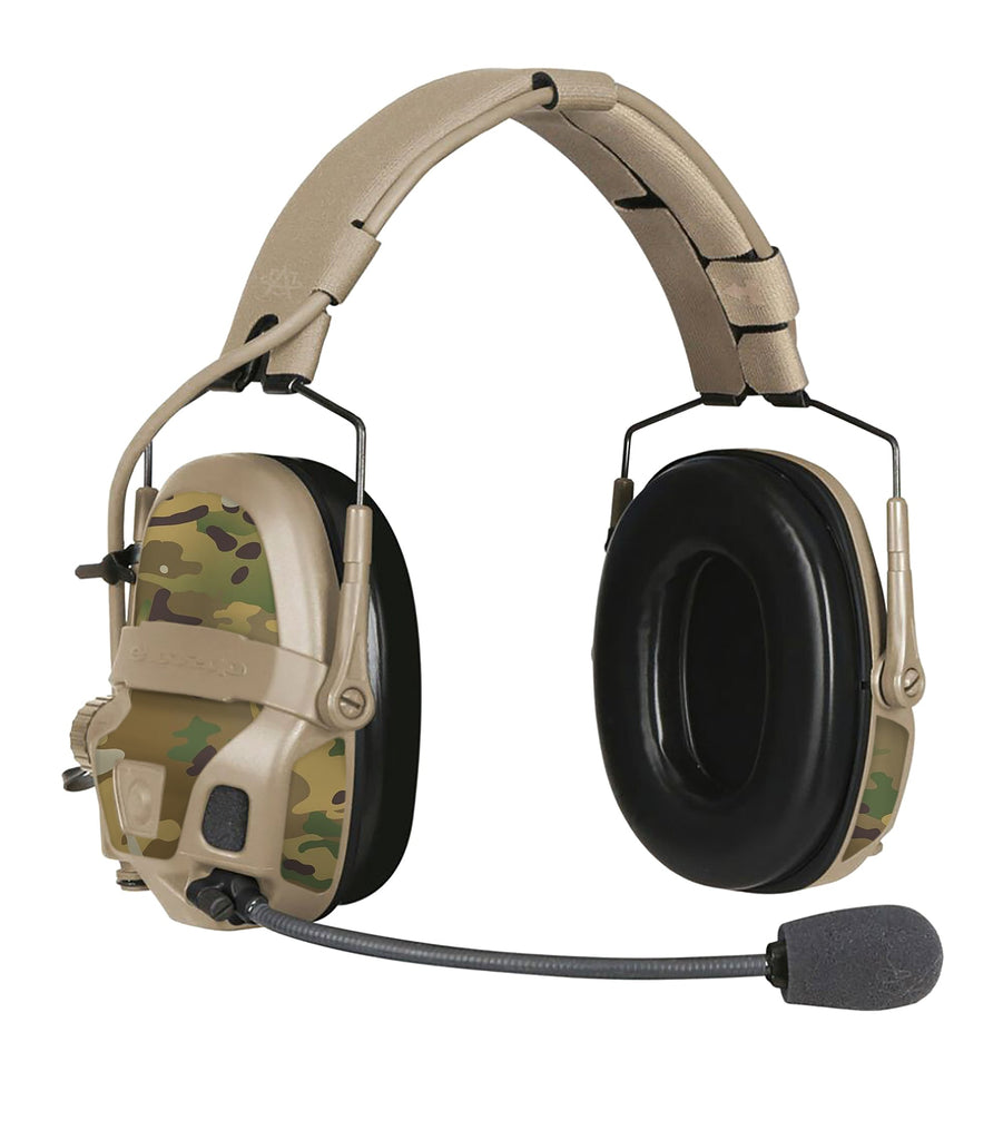 Ops-Core AMP Headset | Connectorized & NFMI Ear Pro | Wireless - Proud Libertarian - Atomic Defense