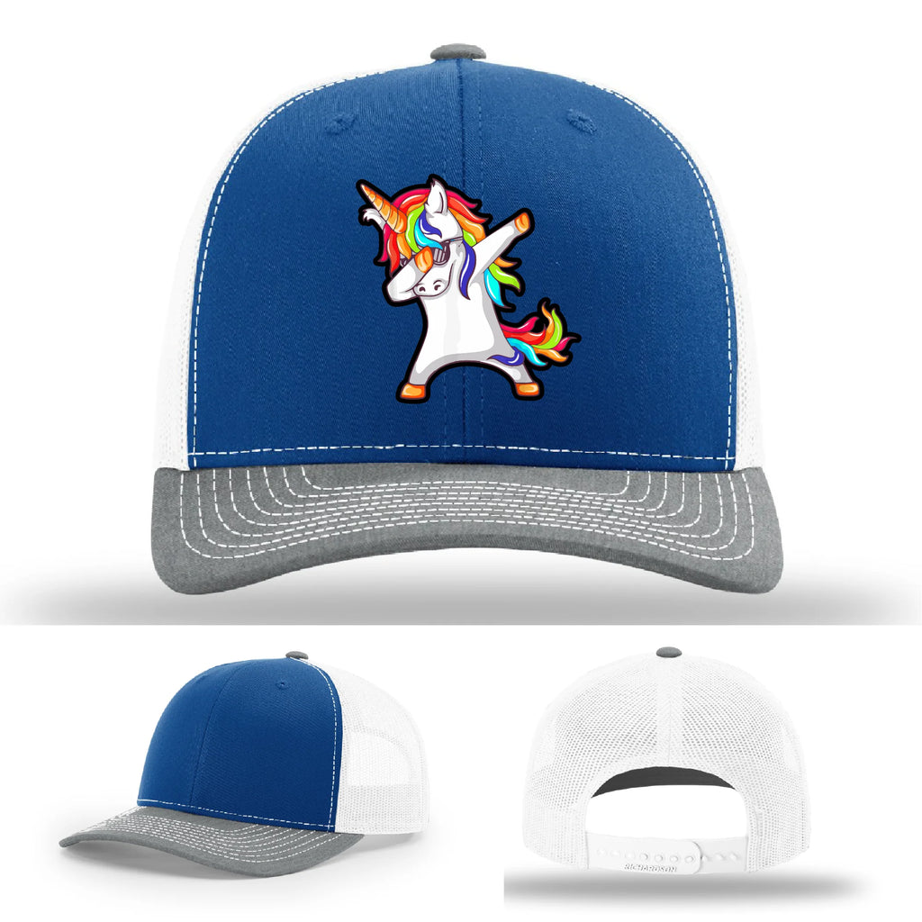 Dabcorn Leather Patch Hat Dabbing Unicorn