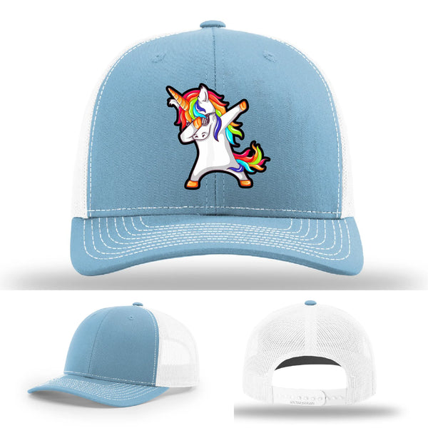 Dabcorn Leather Patch Hat Dabbing Unicorn