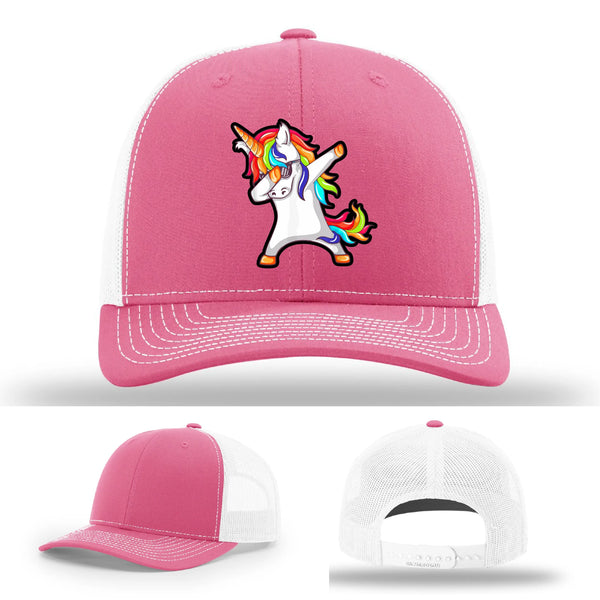 Dabcorn Leather Patch Hat Dabbing Unicorn