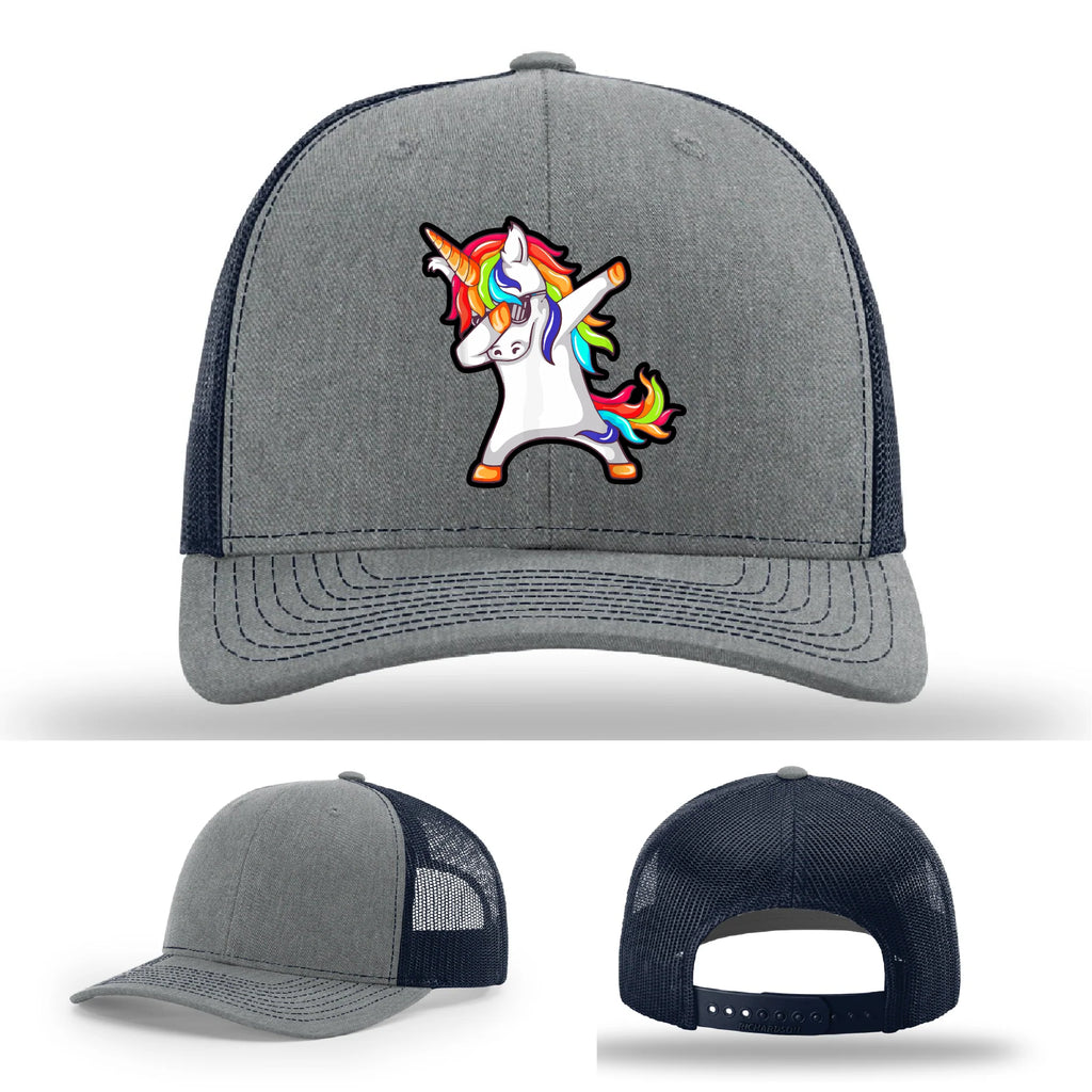 Dabcorn Leather Patch Hat Dabbing Unicorn