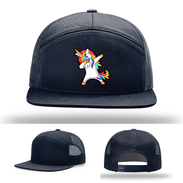 Dabcorn Leather Patch Hat Dabbing Unicorn