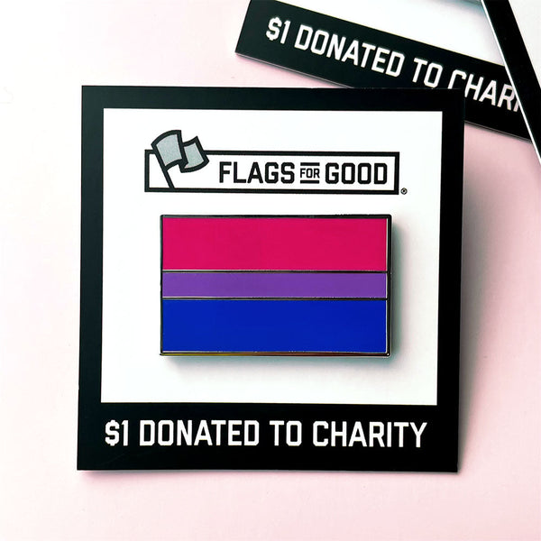 Bisexual (Bi) Pride Flag Enamel Pin