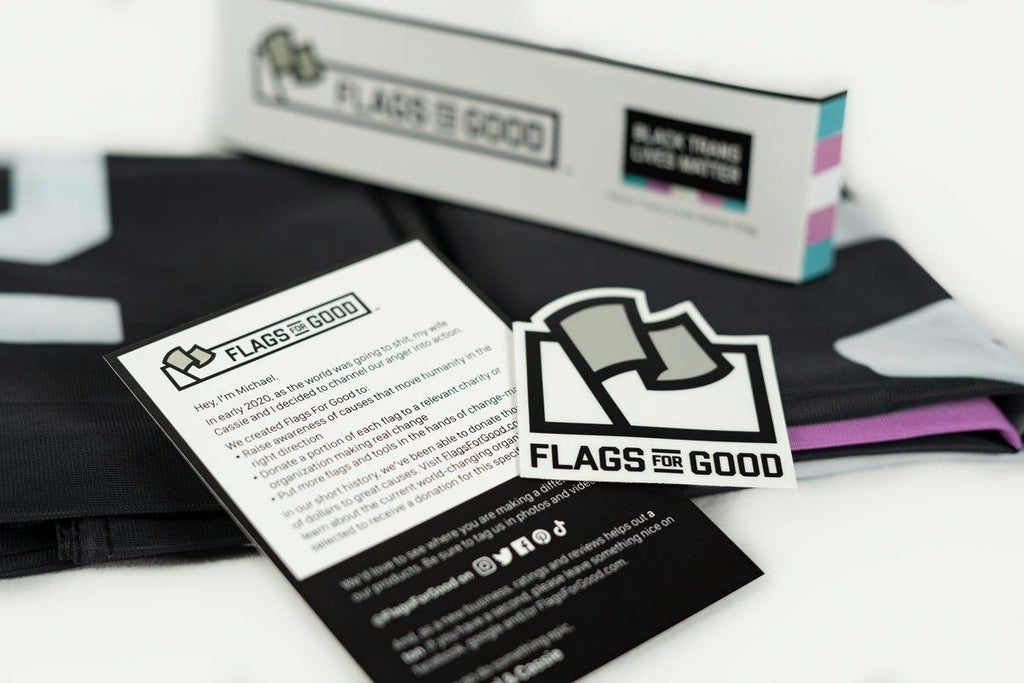 Black Trans Lives Matter Flag