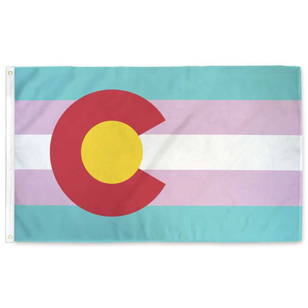 Colorado Transgender Pride Flag by Flags For Good
