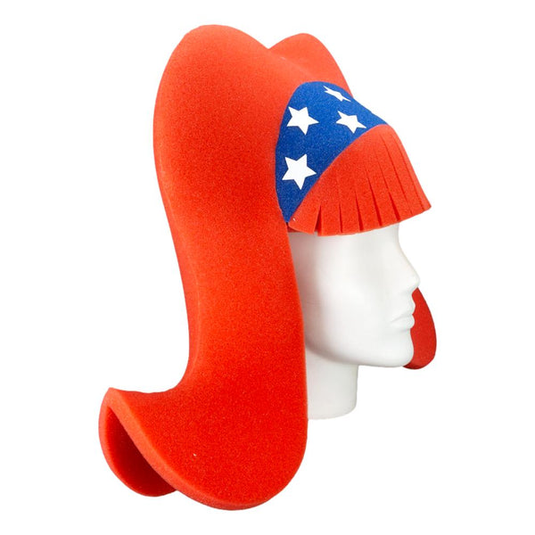 Patriotic Headband Wig