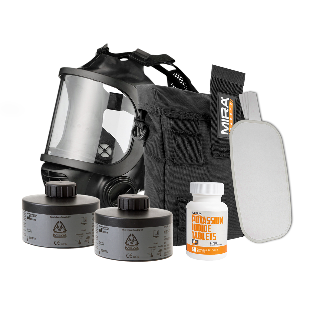 Enhanced Military Gas Mask & NBC Survival Kit