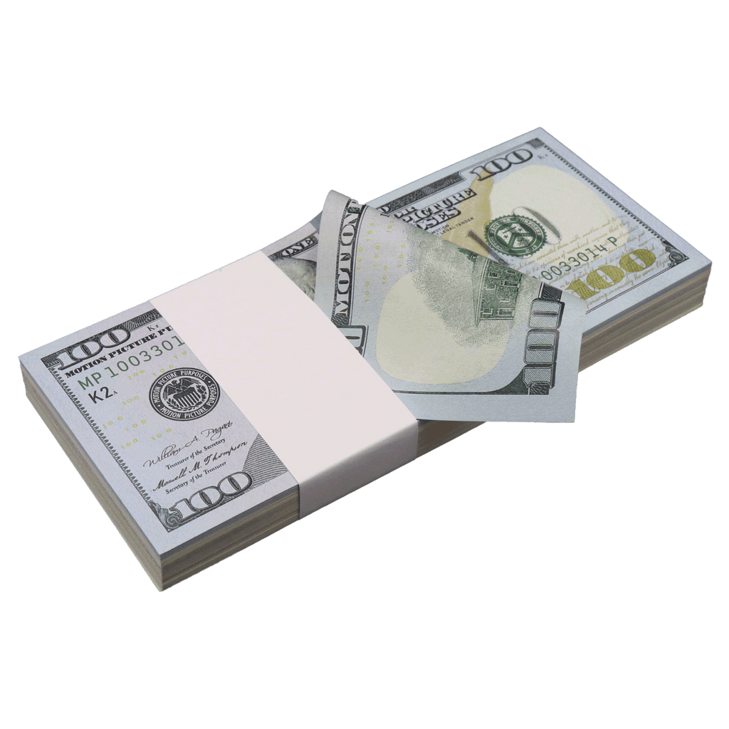 All Denomination Full Print New Series Mixed Bills Stack by Prop Money Inc