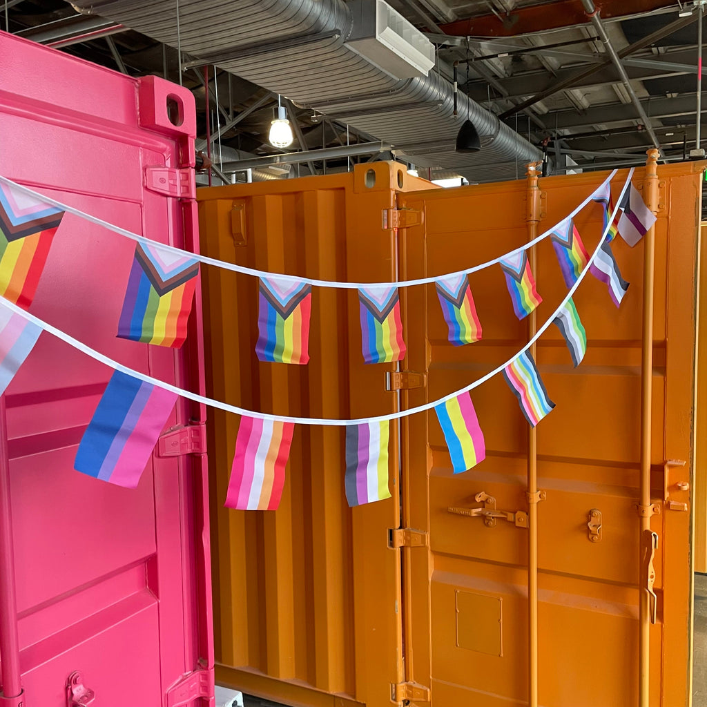 Pride Flag Party Mix Bunting by Flags For Good