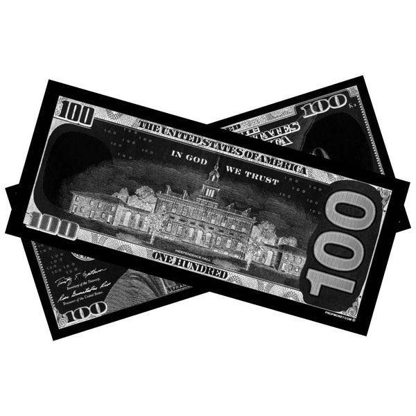 100x $100 New Series Black Bills by Prop Money Inc