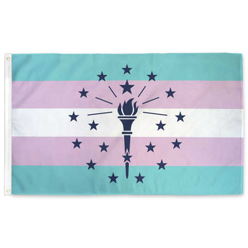 Indiana Transgender Pride Flag