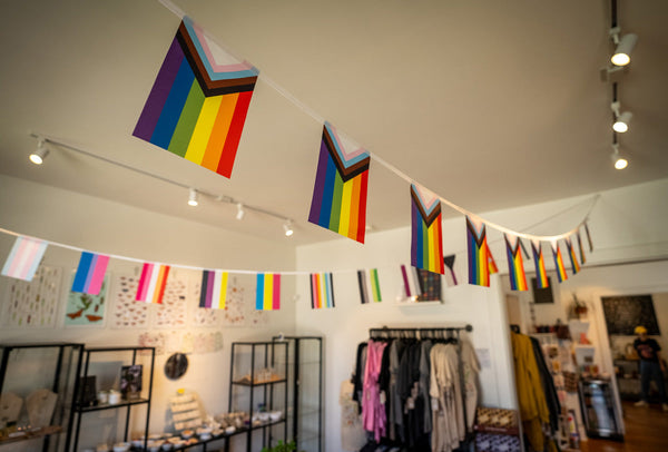 Progress Pride Flag Bunting