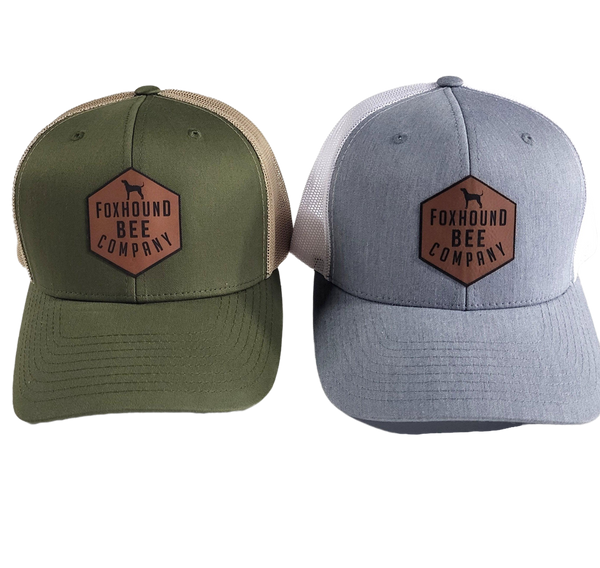 Leather Patch Trucker Hat