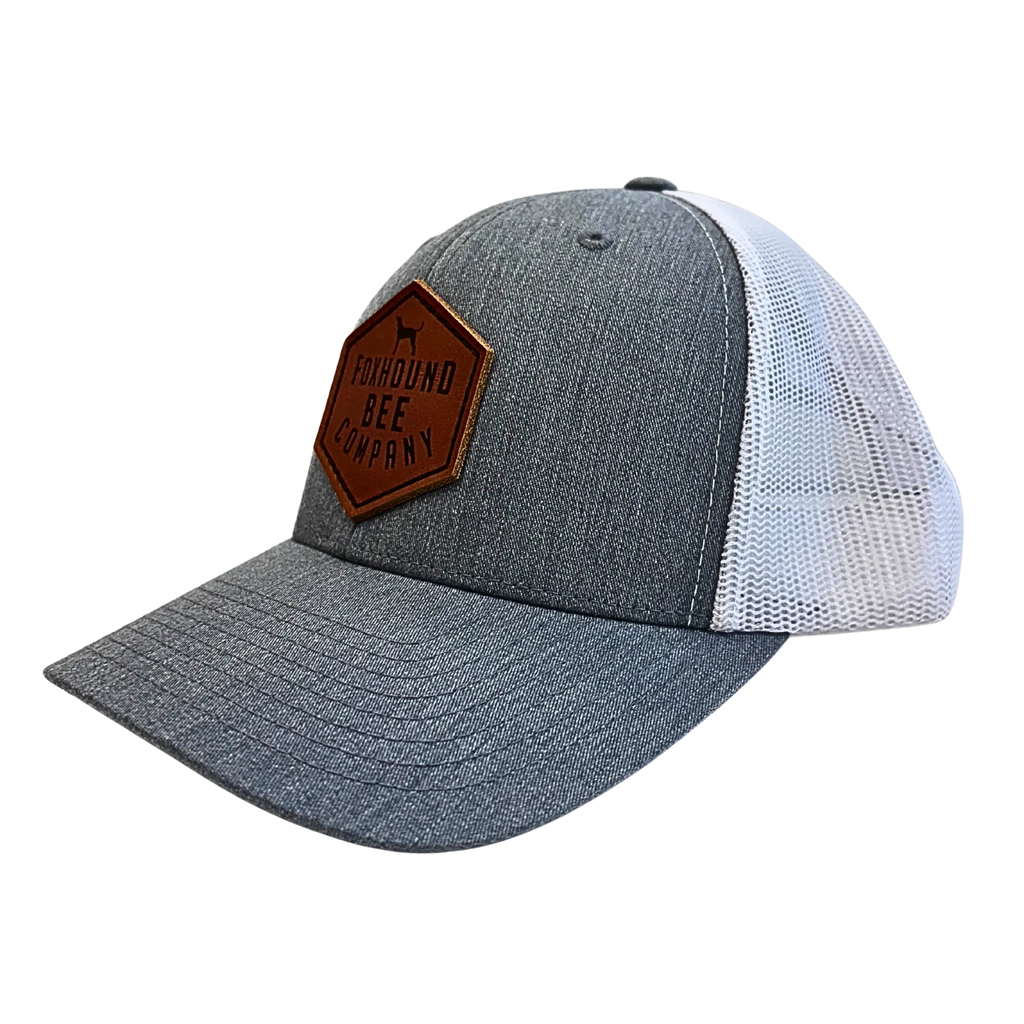 Leather Patch Trucker Hat