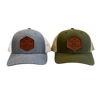Leather Patch Trucker Hat