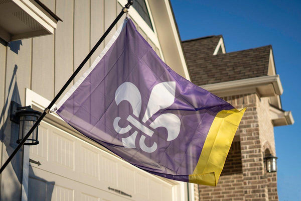 Louisiana "Mardi Gras" Flag