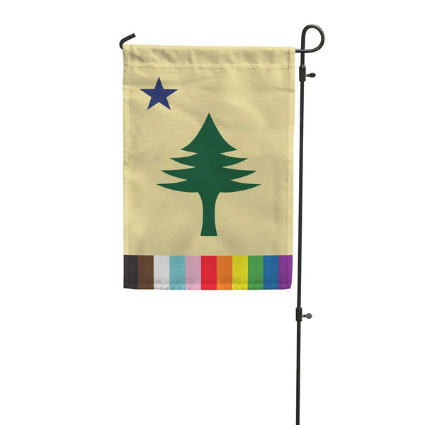 Rainbow Maine 1901 Garden Flag