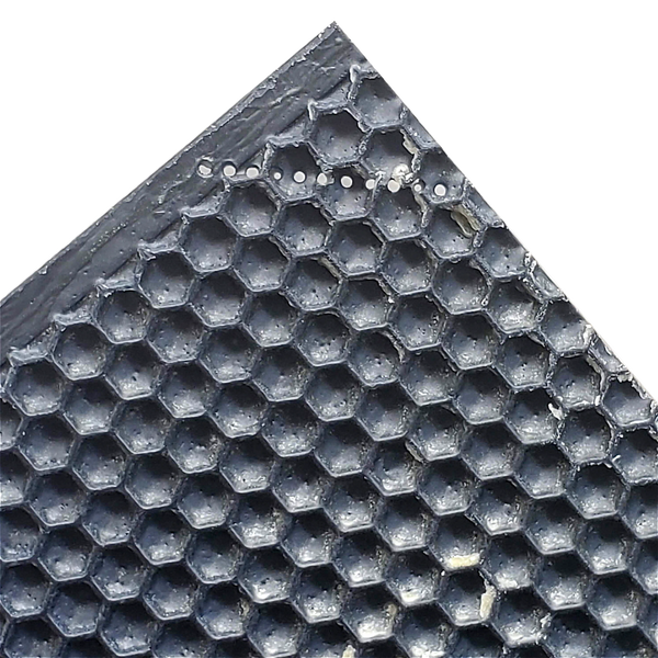 Medium, Black Plastic Foundation with Double Beeswax