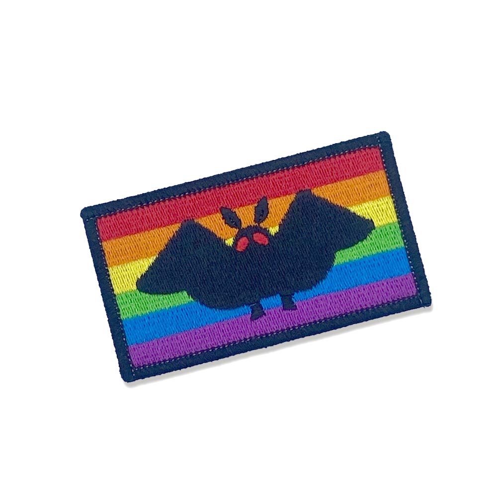 Mothman Pride Flag Patch by Flags For Good