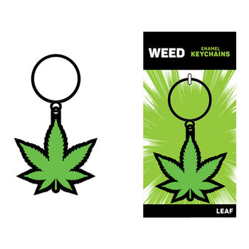 Weed Keychain Green Marijuana Leaf by Sexology