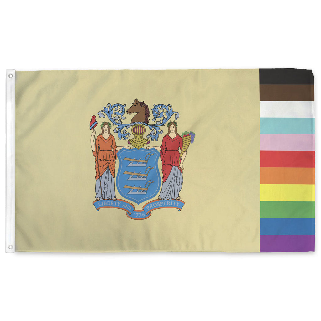 New Jersey LGBTQ+ Pride Flag