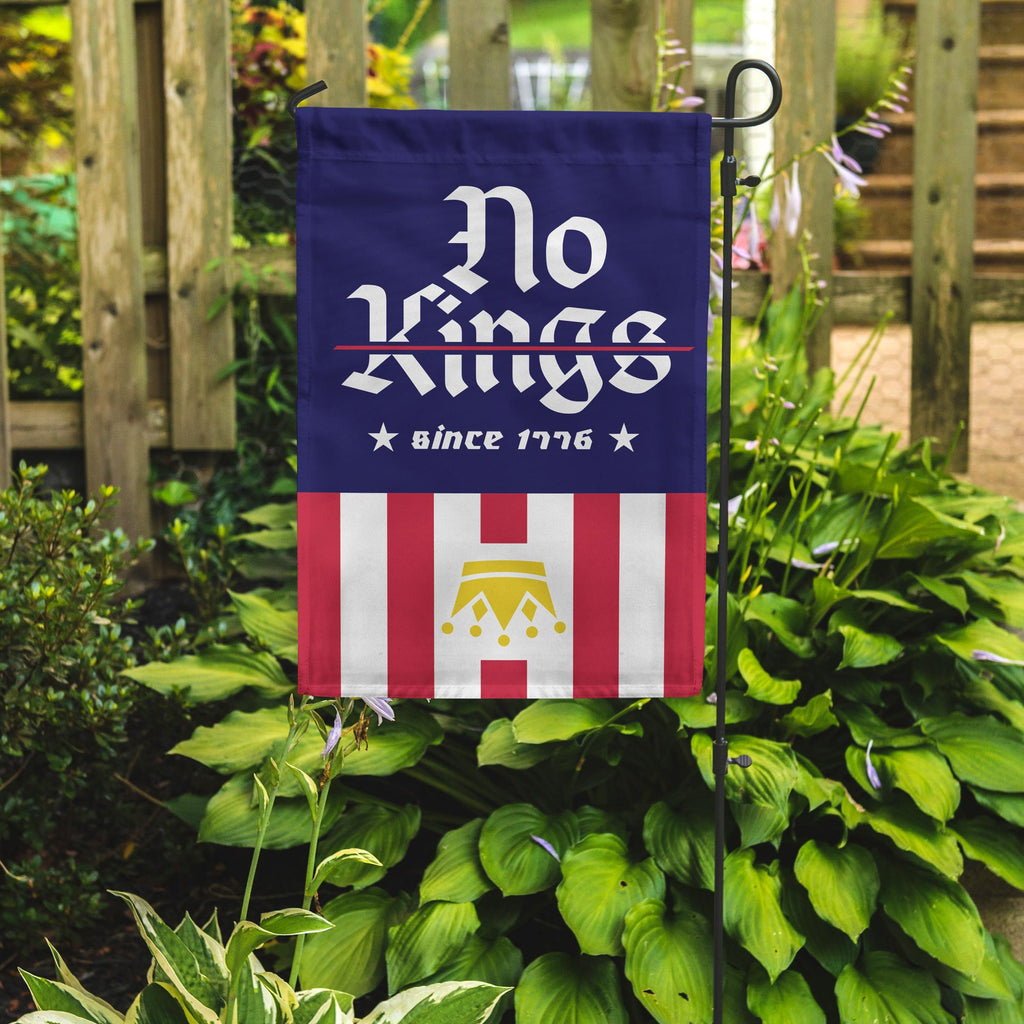 No Kings Garden Flag