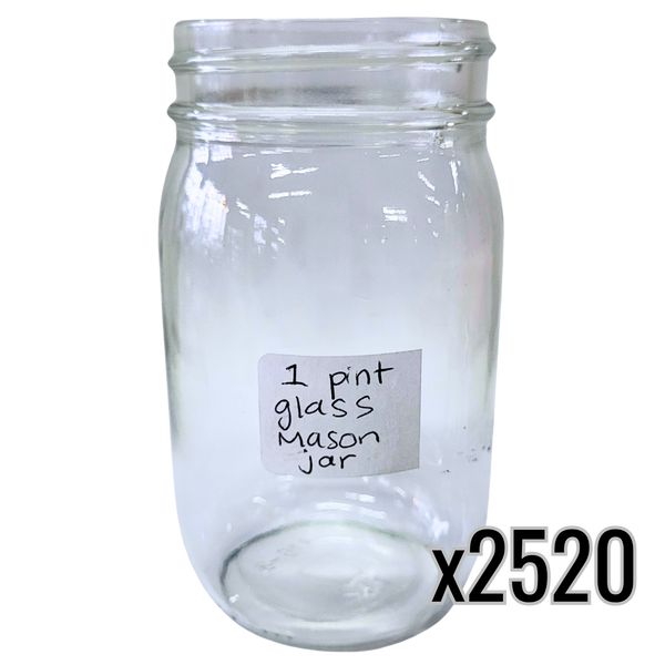 Pint Glass Mason Jar - 16 oz