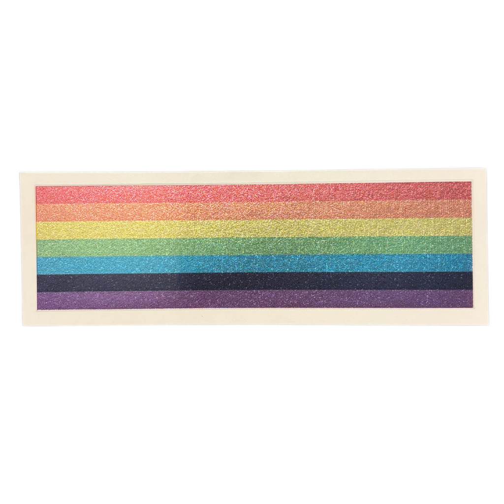 Pride Metallic Rainbow Bracelet Temporary Tattoo