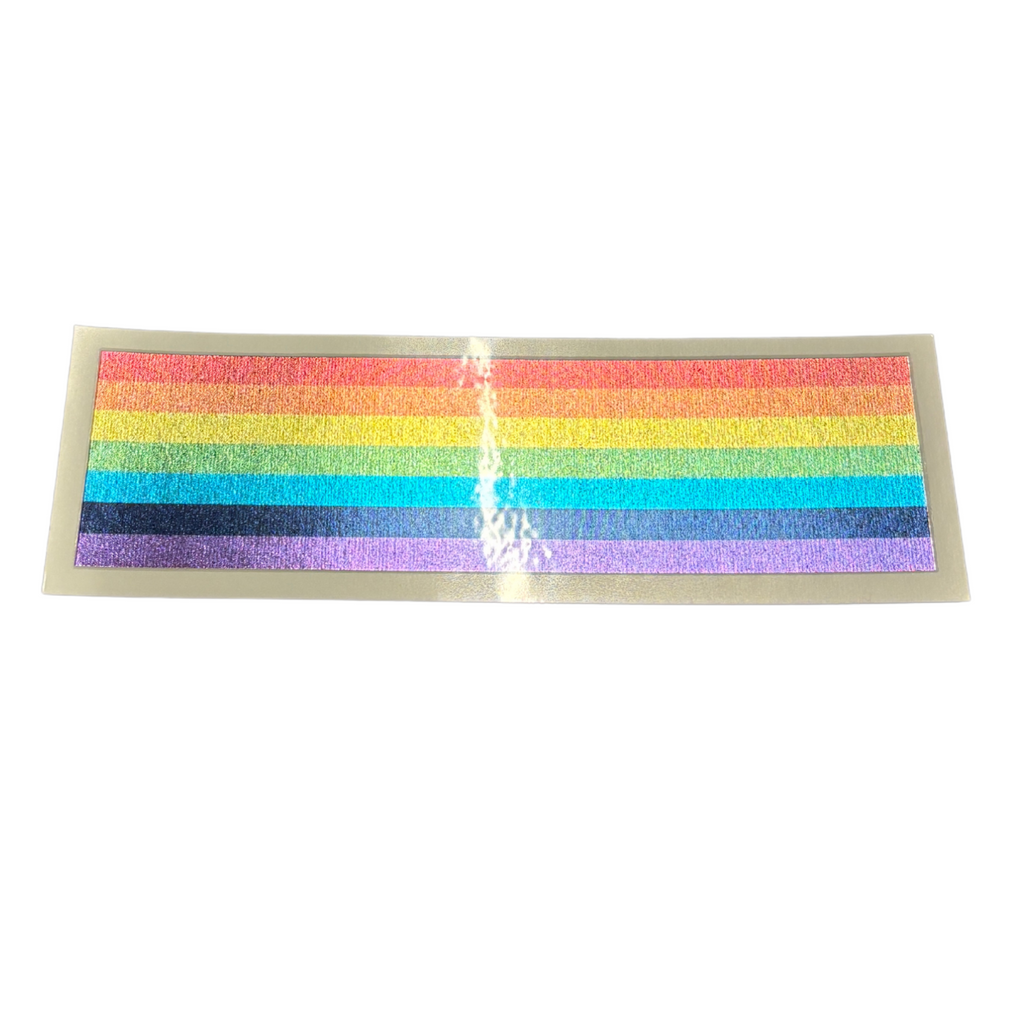 Pride Metallic Rainbow Bracelet Temporary Tattoo